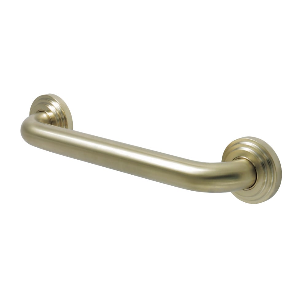 Brass DR214127 Milano 12" Decorative Grab Bar  Brushed Brass