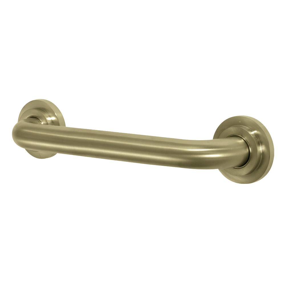 Brass DR414127 Manhattan 12" Decorative Grab Bar  Brushed Brass