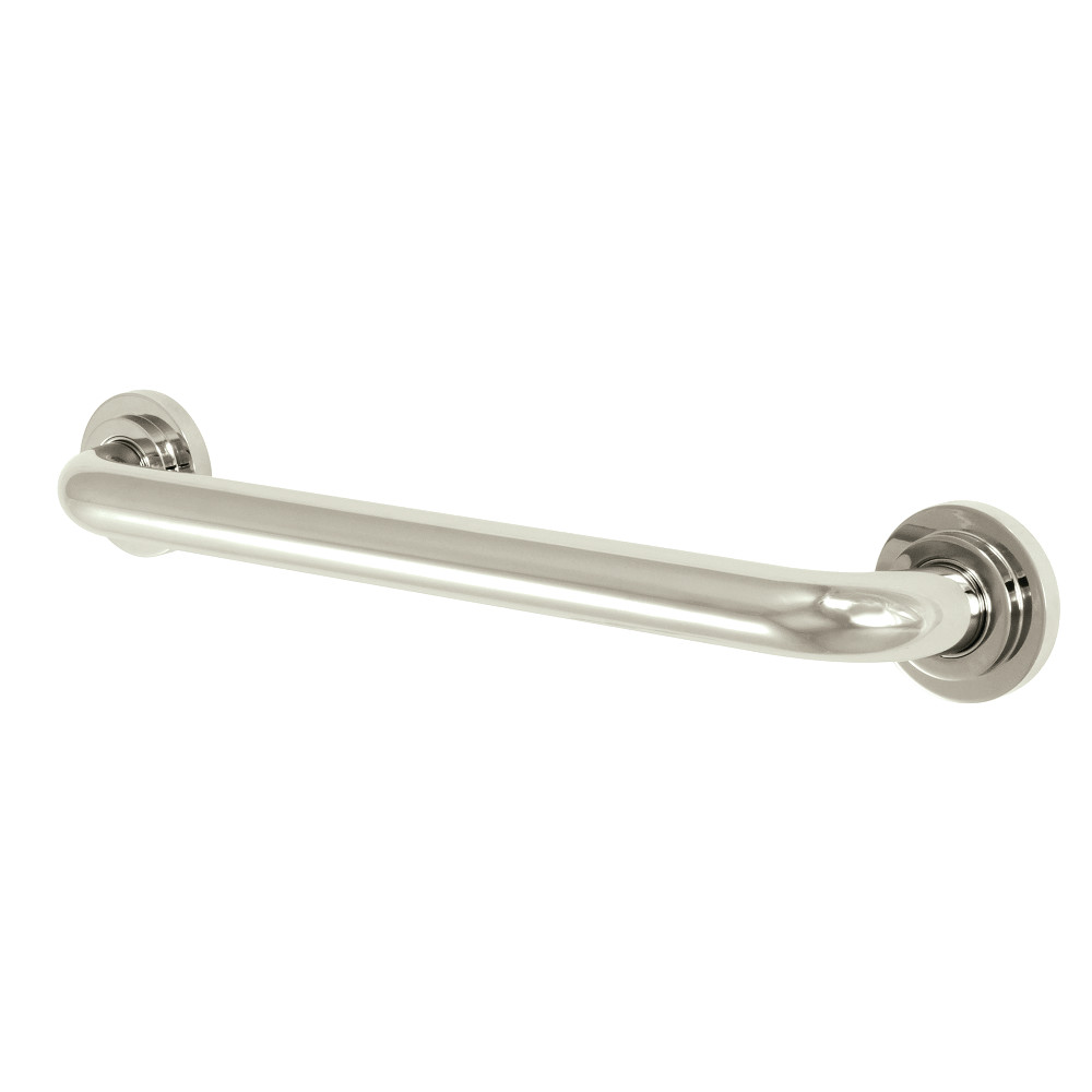 16 in. Manhattan Decorative Grab Bar, Polished Nickel