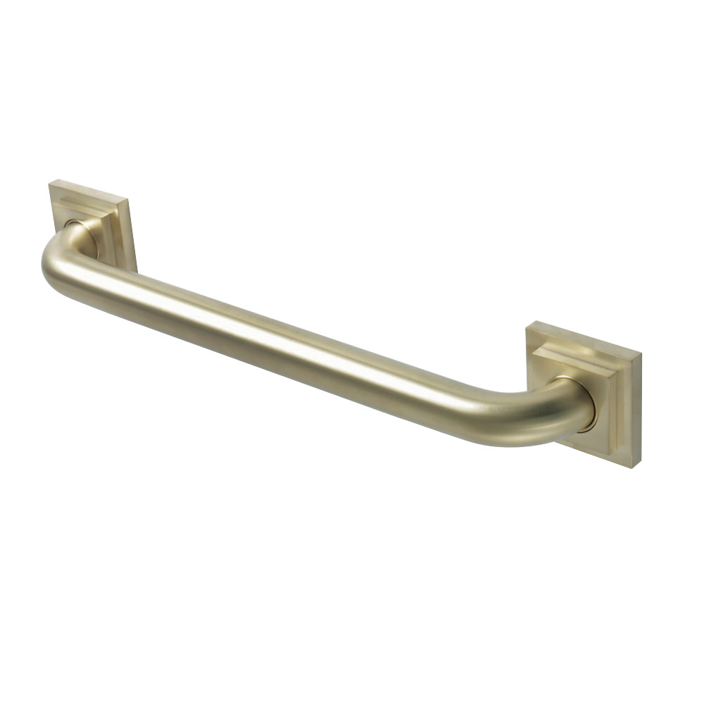 Brass DR614167 Claremont 16" Decorative Grab Bar  Brushed Brass
