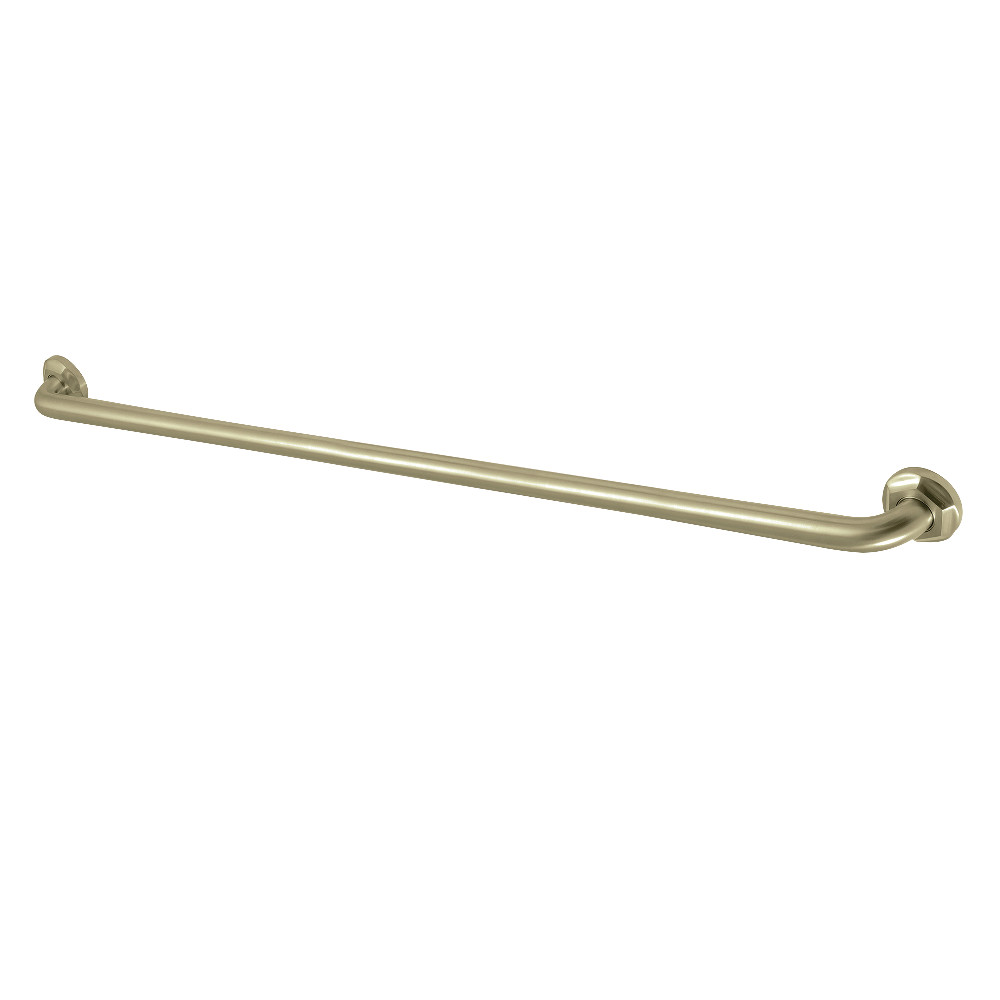 Metropolitan 36in. Decorative Grab Bar Brushed Brass