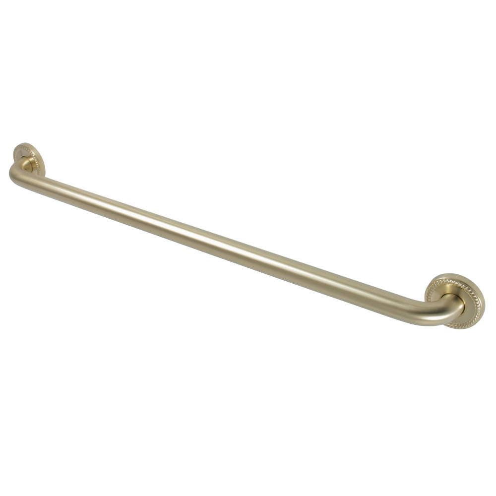 ROPED 32" Decorative Grab Bar  Brushed Brass