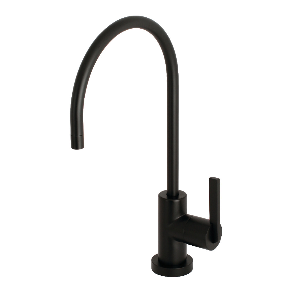 Picture of Kingston Brass KS8190CTL Continental 0.25 Turn Water Filtration Faucet, Matte Black - 15.04 x 6.65 x 1.38 in.