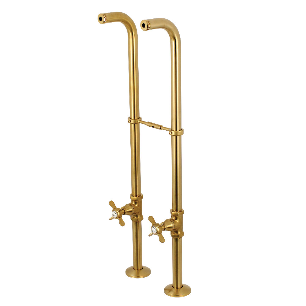CC266S7BEX Freestanding Supply Line Package  Brushed Brass