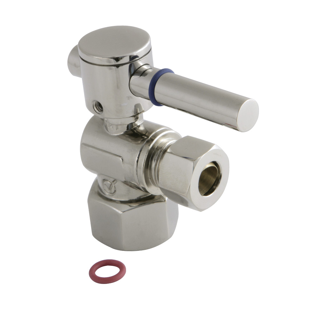 Picture of Fauceture CC43106DL 0.25 Turn Valves&#44; Polished Nickel - 0.5 x 0.375 in.