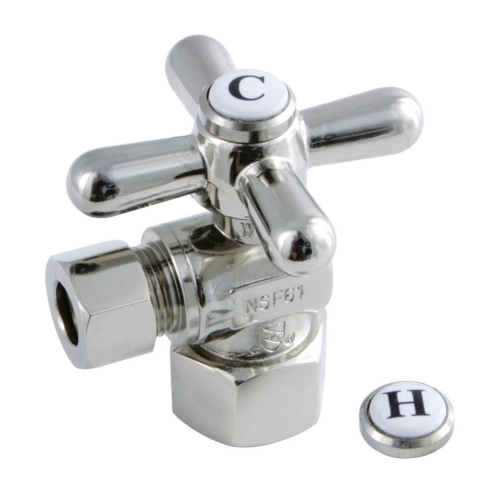 CC43106X Quarter Turn Valves (1/2" FIP X 3/8" O.D. Compression)