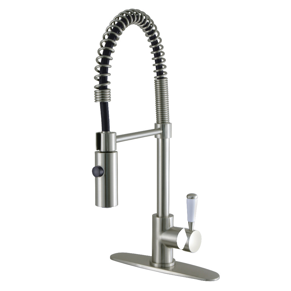 Picture of Gourmetier LS8778DPL Paris Single-Handle Pull-Down Kitchen Faucet&#44; Brushed Nickel - 9.22 x 9.81 x 19.63 in.