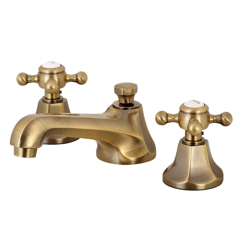 Picture of Kingston Brass KS4463BX 8 in. Widespread Bathroom Faucet  Antique Brass