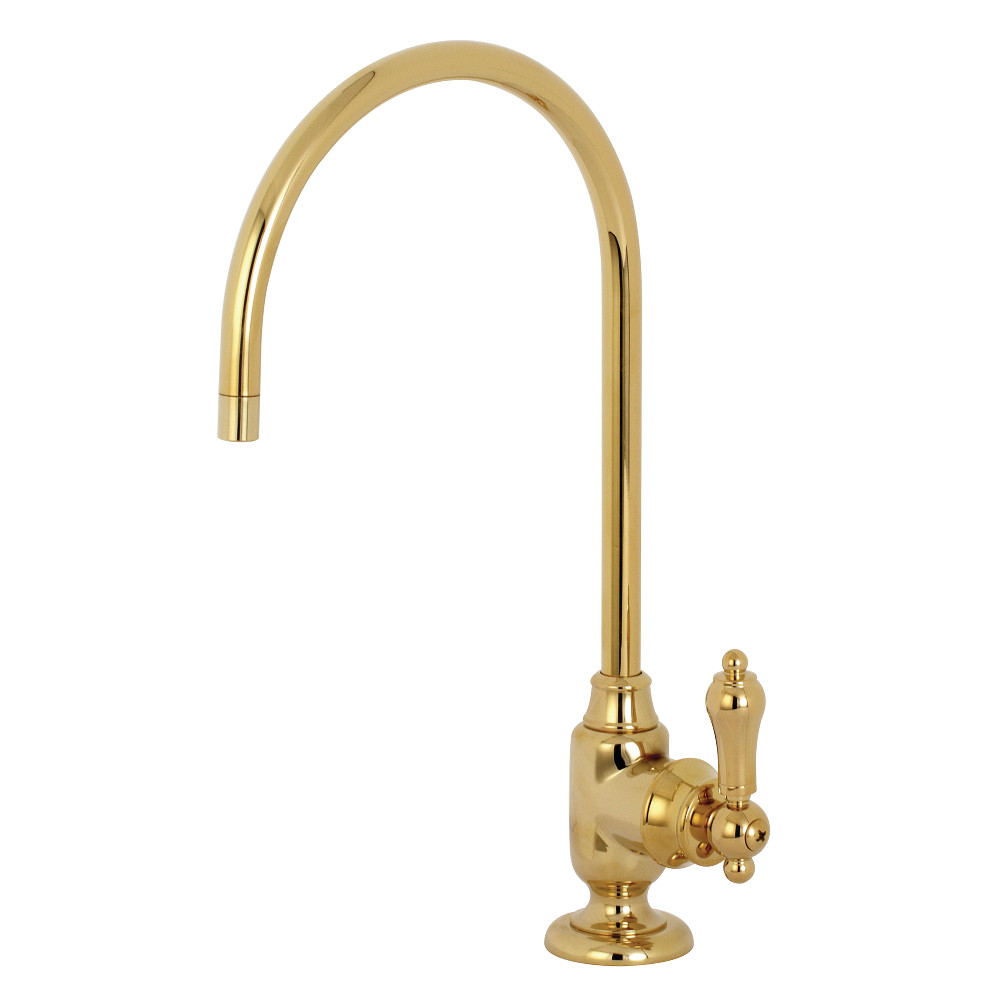 Picture of Kingston Brass KS5192BAL Traditional Heirloom Single-Handle Water Filtration Faucet - Polished Brass