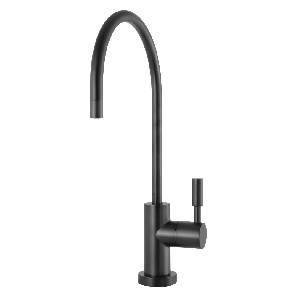 Picture of Kingston Brass KSAG8190DL Modern Reverse Osmosis System Filtration Water Air Gap Faucet - Matte Black