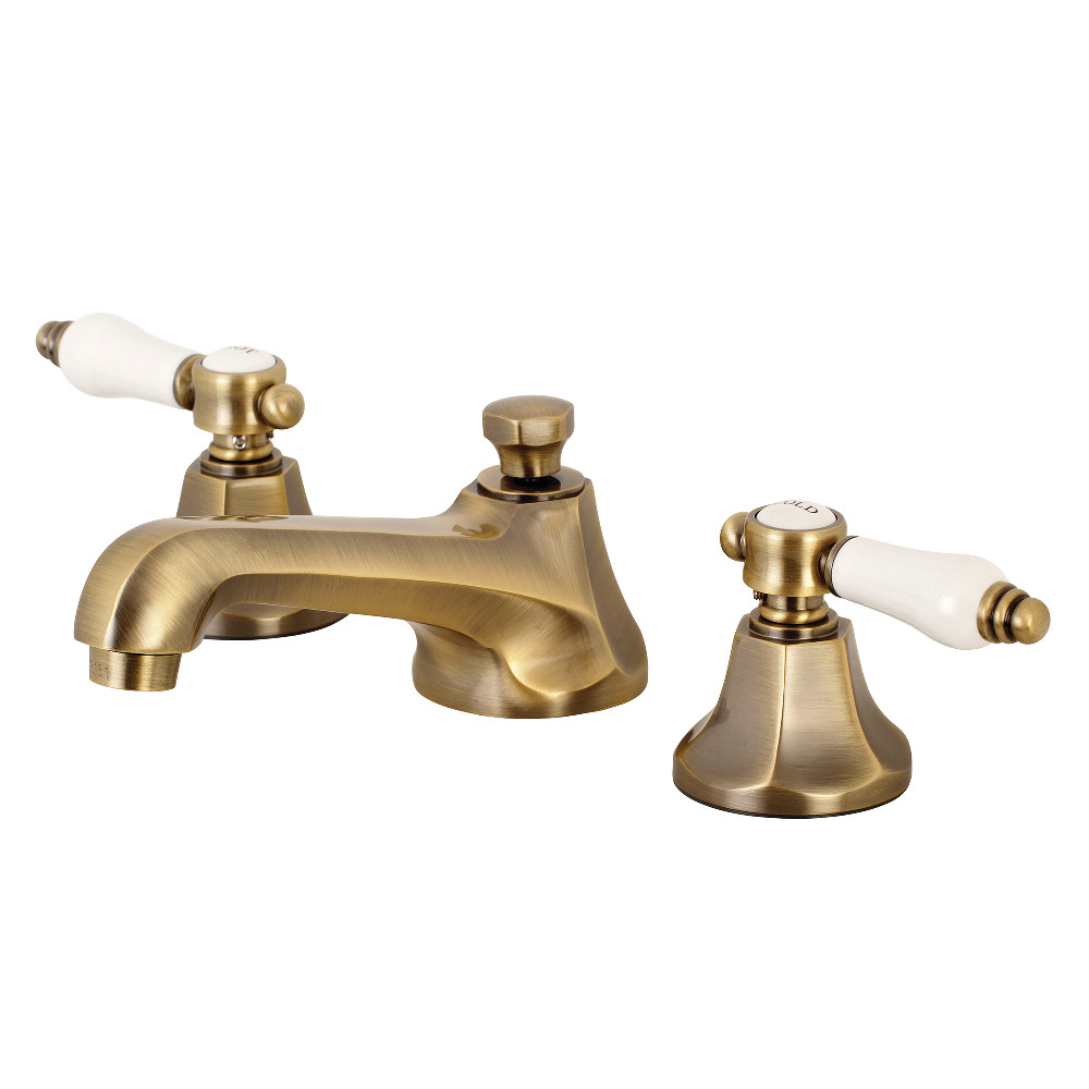 Picture of Kingston Brass KS4463BPL Bel-Air 8" Widespread Bathroom Faucet  Antique Brass