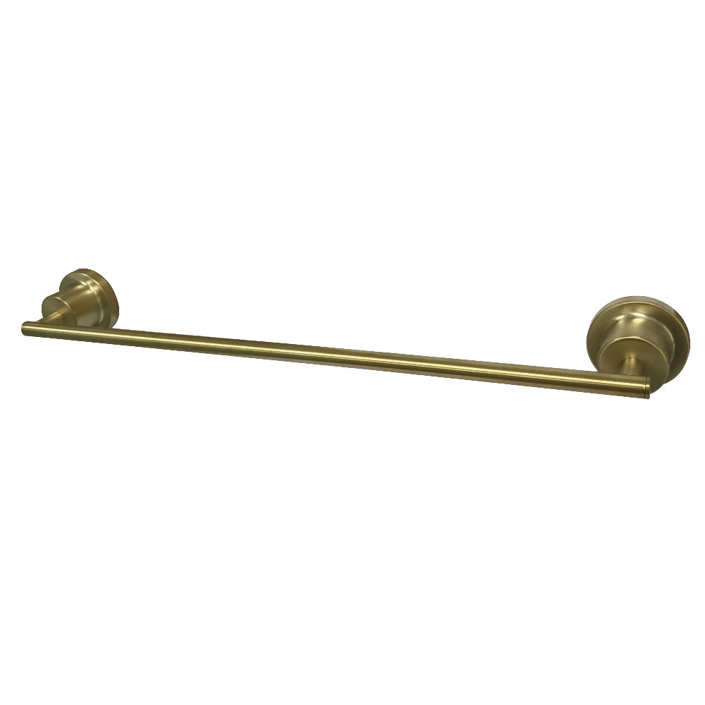 Concord 18 in. Single Towel Bar - Satin Brass