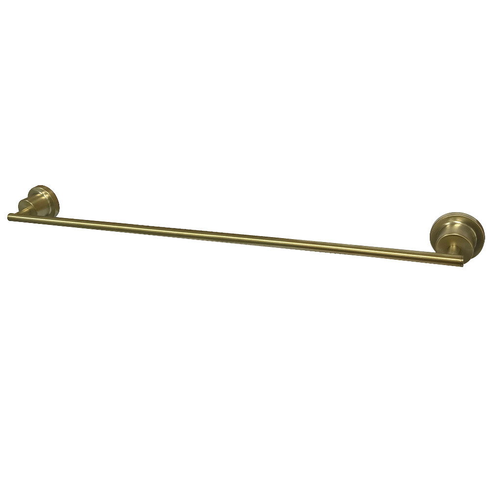 Concord 30 in. Single Towel Bar, Satin Brass