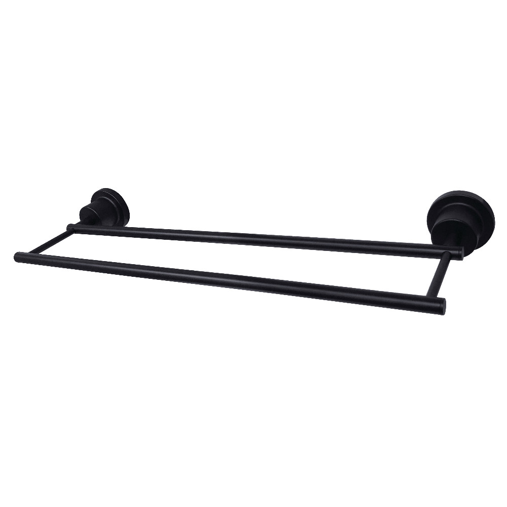 Concord 18 in. Double Towel Bar, Matte Black