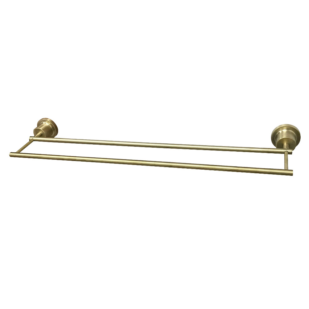 Concord 18 in. Double Towel Bar, Satin Brass