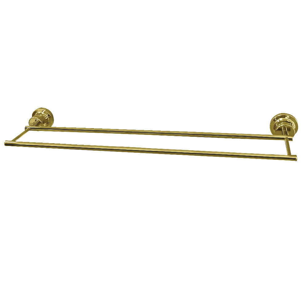 Concord 30 in. Double Towel Bar - Polished Brass - 30in.