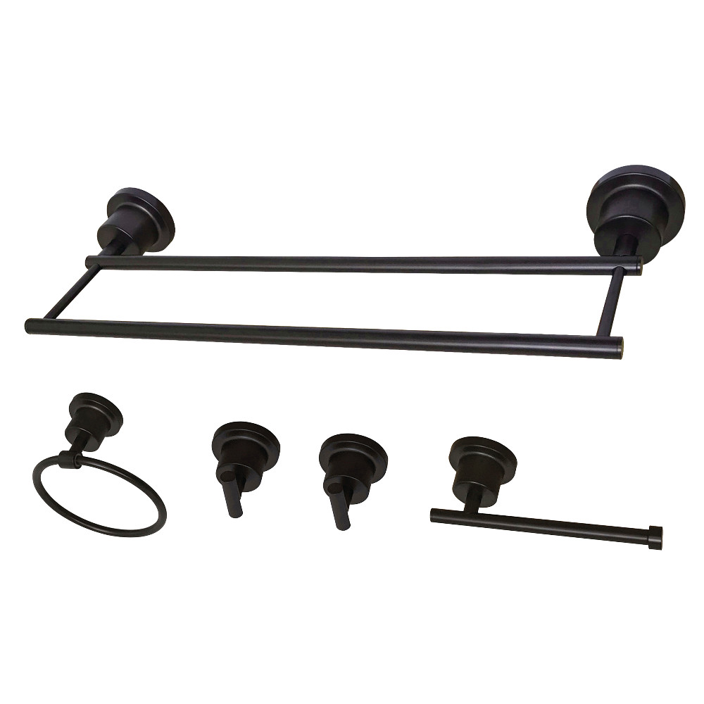 Concord 5 Piece Bathroom Accessory Set - Oil Rubbed Bronze