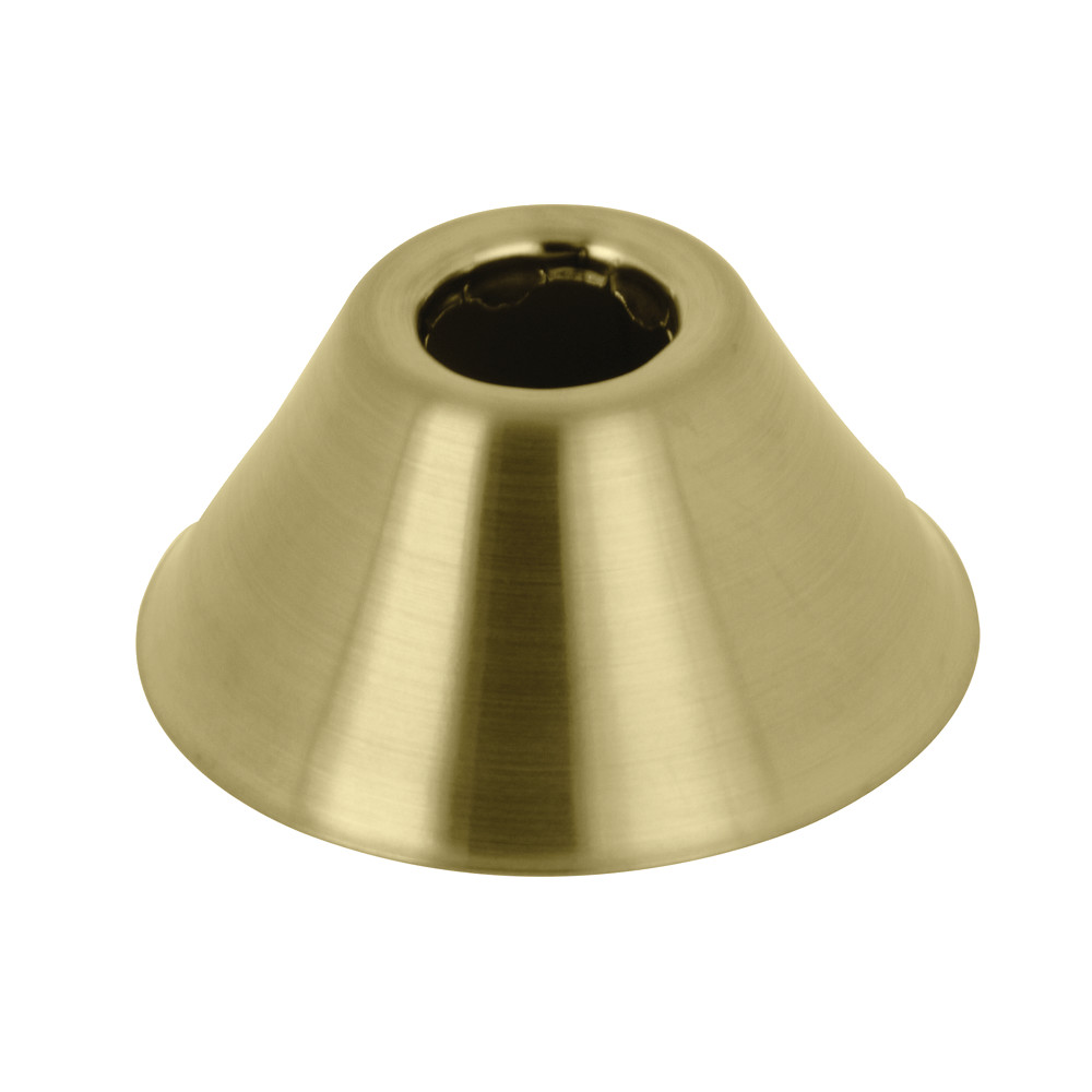 Made To Match 0.68 in. OD Compression Bell Flange, Brushed Brass