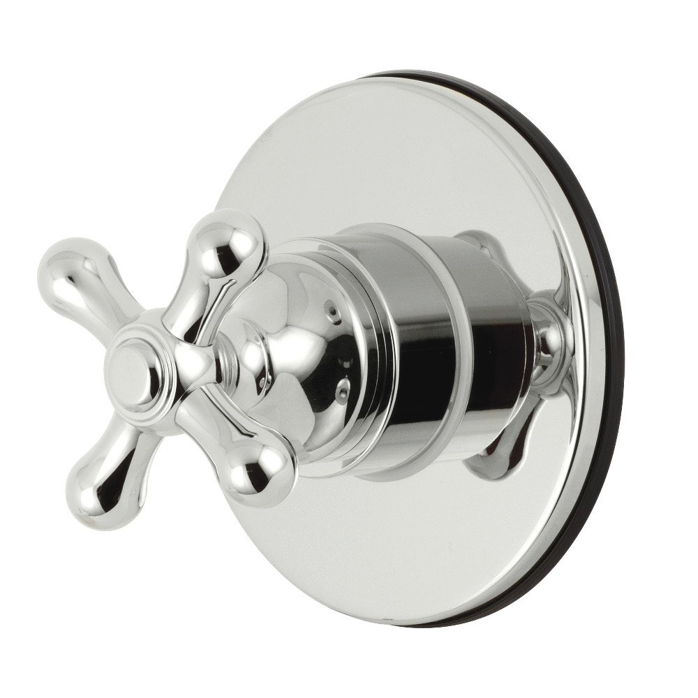 KS3031AX Traditional Single-Handle Three-Way Diverter Valve with Trim Kit, Polished Chrome