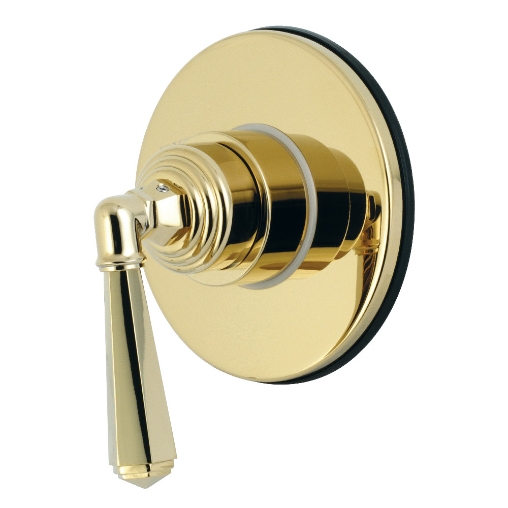 KS3032HL Traditional Single-Handle Three-Way Diverter Valve with Trim Kit, Polished Brass
