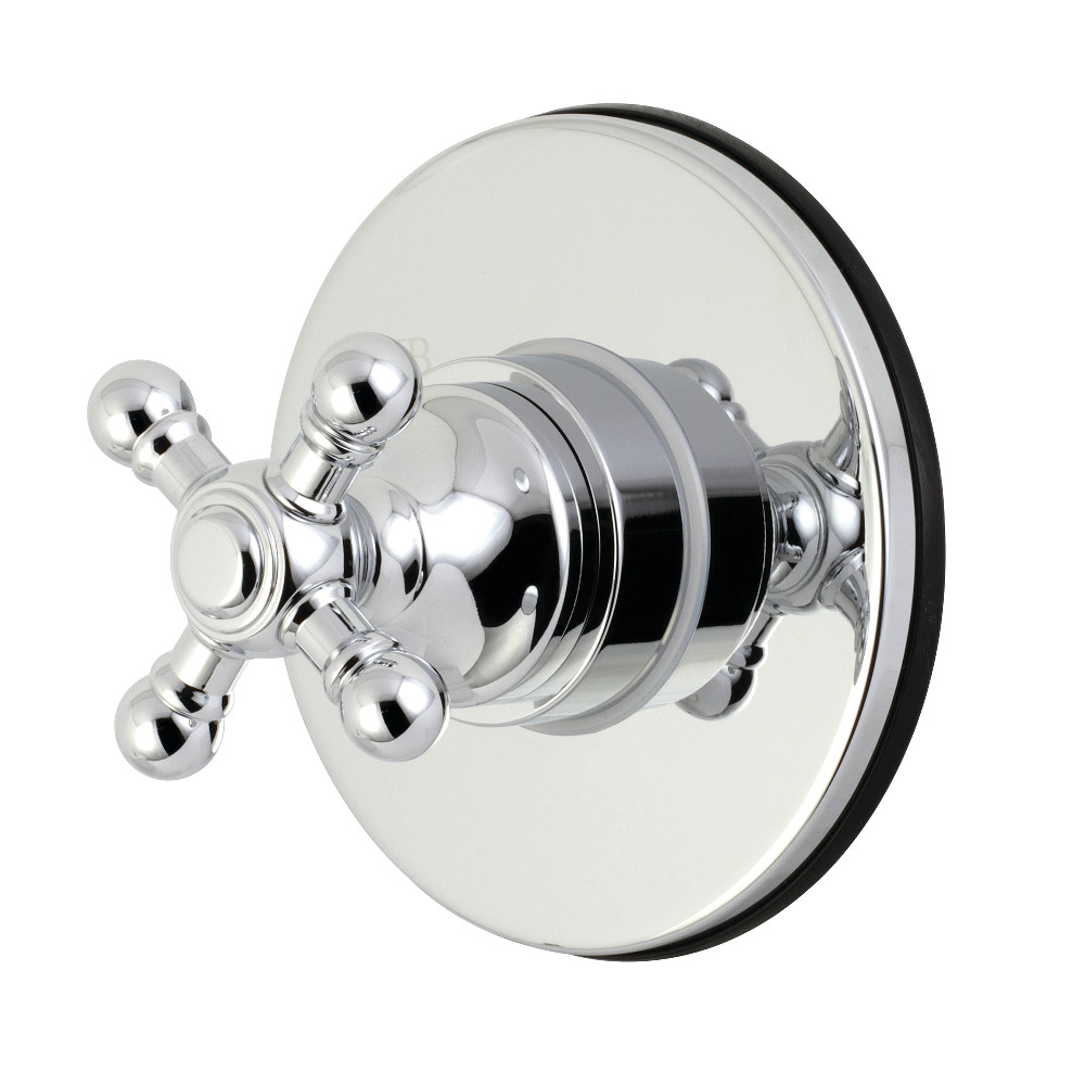 KS3031BX Traditional Single-Handle Three-Way Diverter Valve with Trim Kit, Polished Chrome