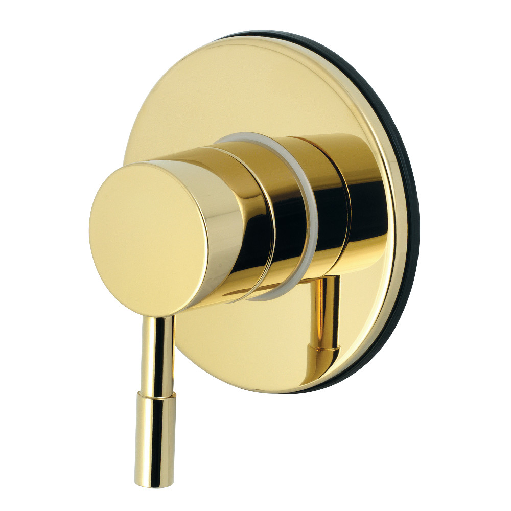 KS3032DL Concord Traditional Single-Handle Three-Way Diverter Valve with Trim Kit, Polished Brass