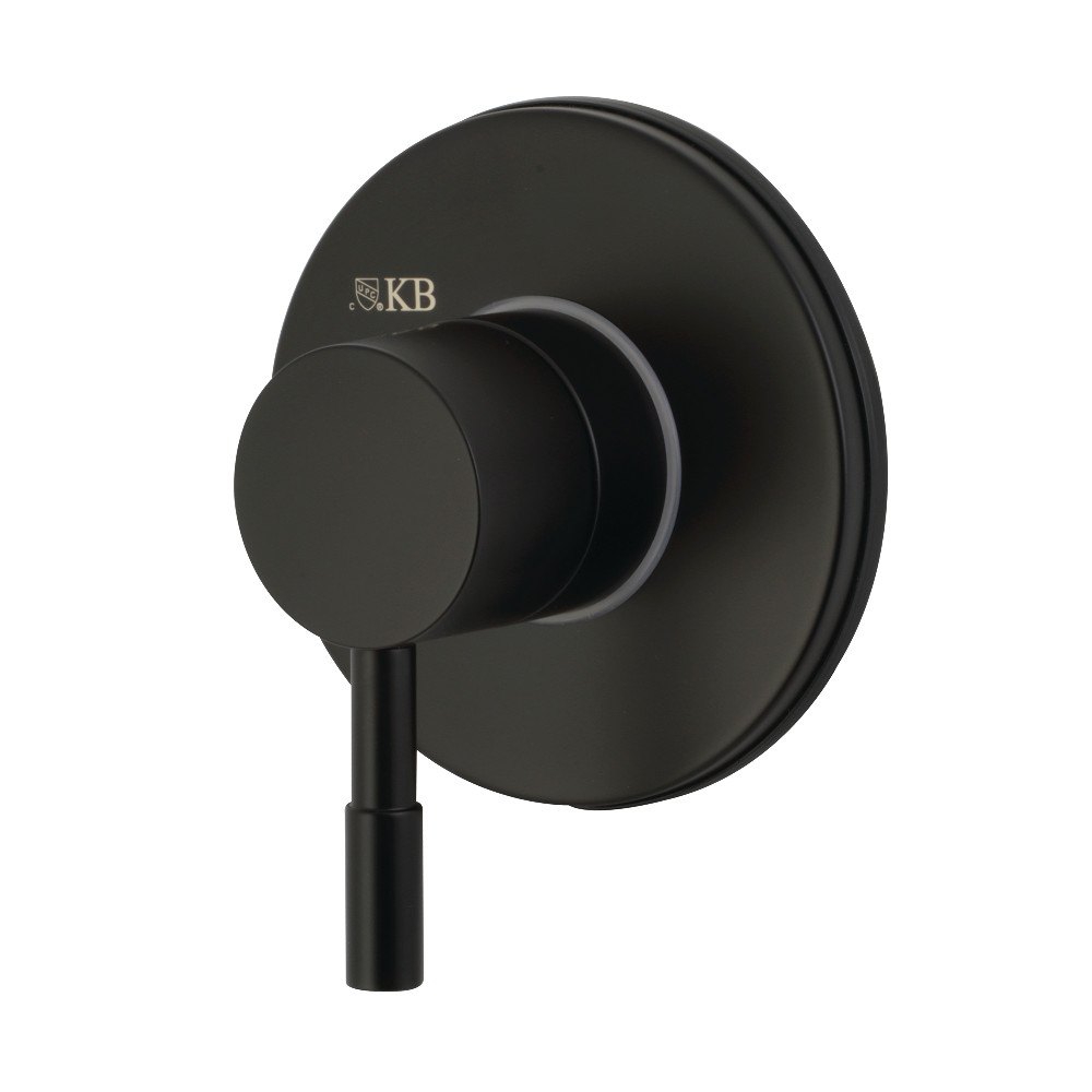 KS3030DL Concord Traditional Single-Handle Three-Way Diverter Valve with Trim Kit, Matte Black