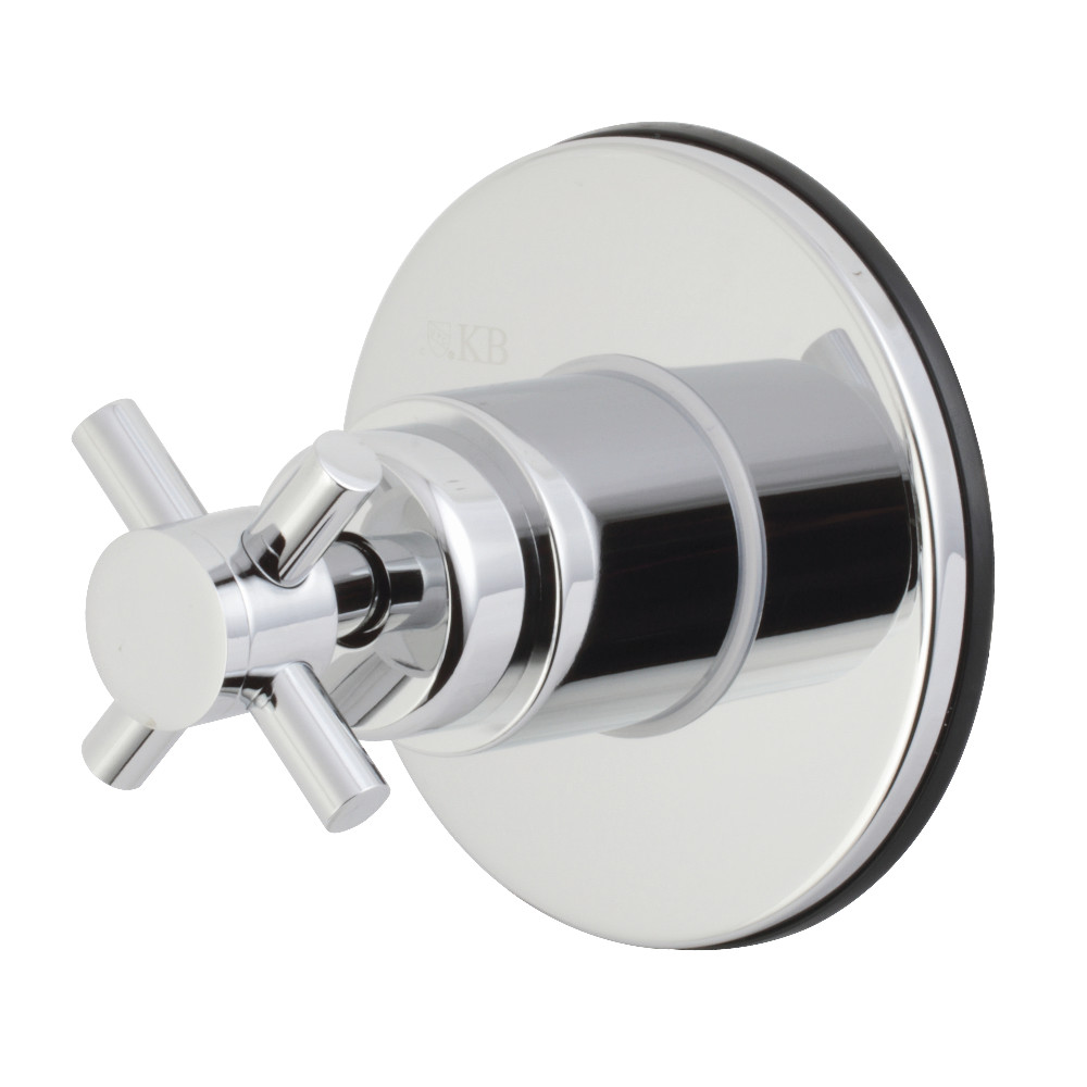 KS3031DX Concord Traditional Single-Handle Three-Way Diverter Valve with Trim Kit, Polished Chrome