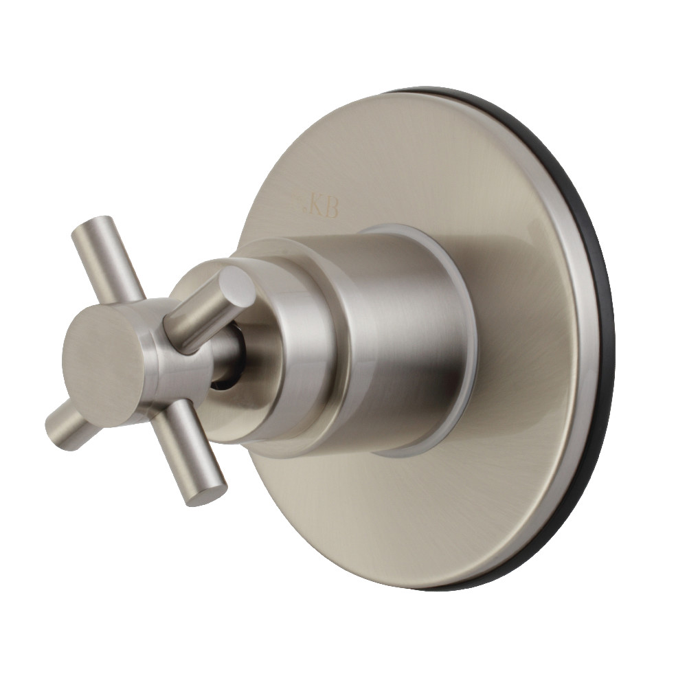 KS3038DX Concord Traditional Single-Handle Three-Way Diverter Valve with Trim Kit, Brushed Nickel