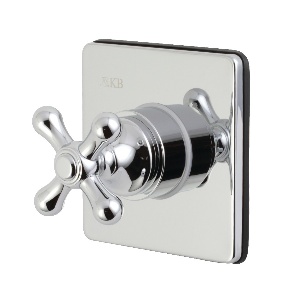 KS3041AX Traditional Single-Handle Three-Way Diverter Valve with Trim Kit, Polished Chrome