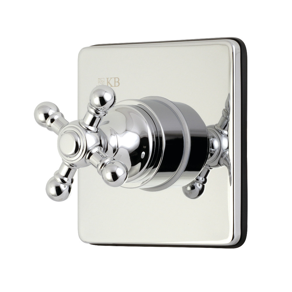KS3041BX Traditional Single-Handle Three-Way Diverter Valve with Trim Kit, Polished Chrome