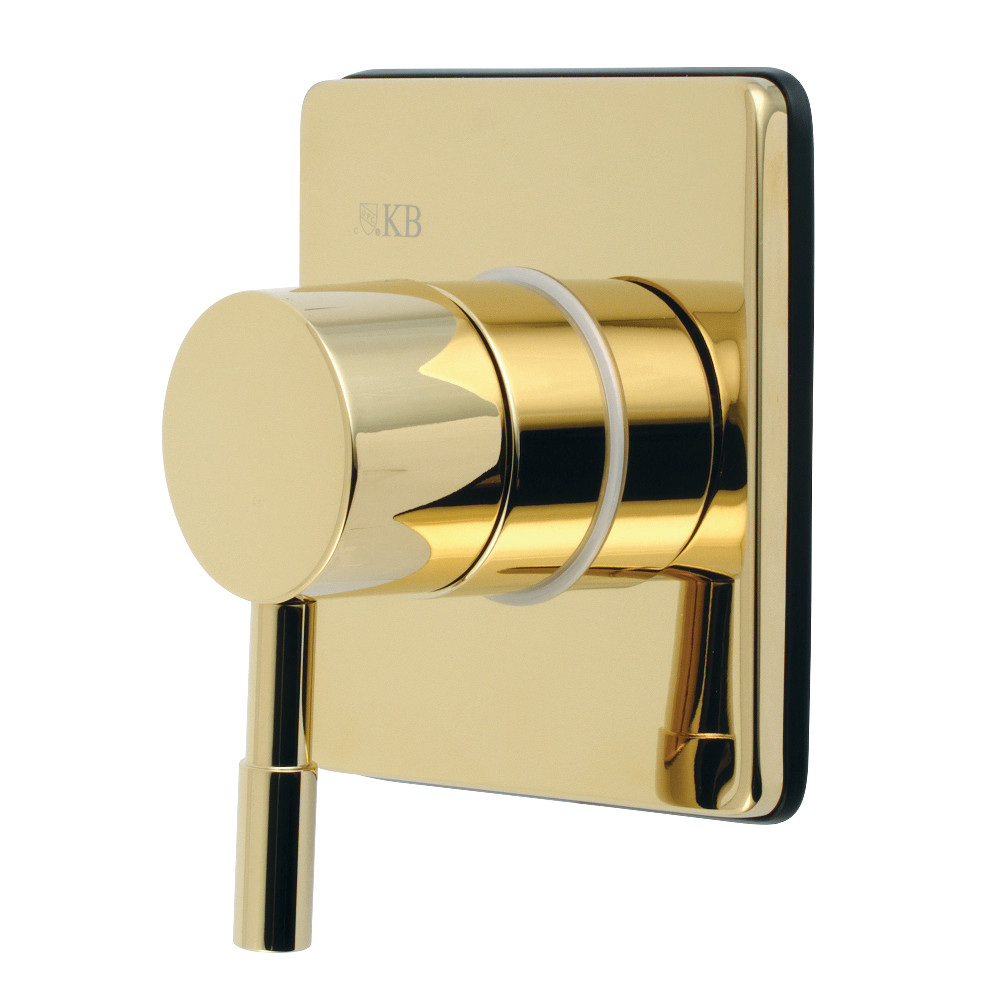 KS3042DL Concord Traditional Single-Handle Three-Way Diverter Valve with Trim Kit, Polished Brass
