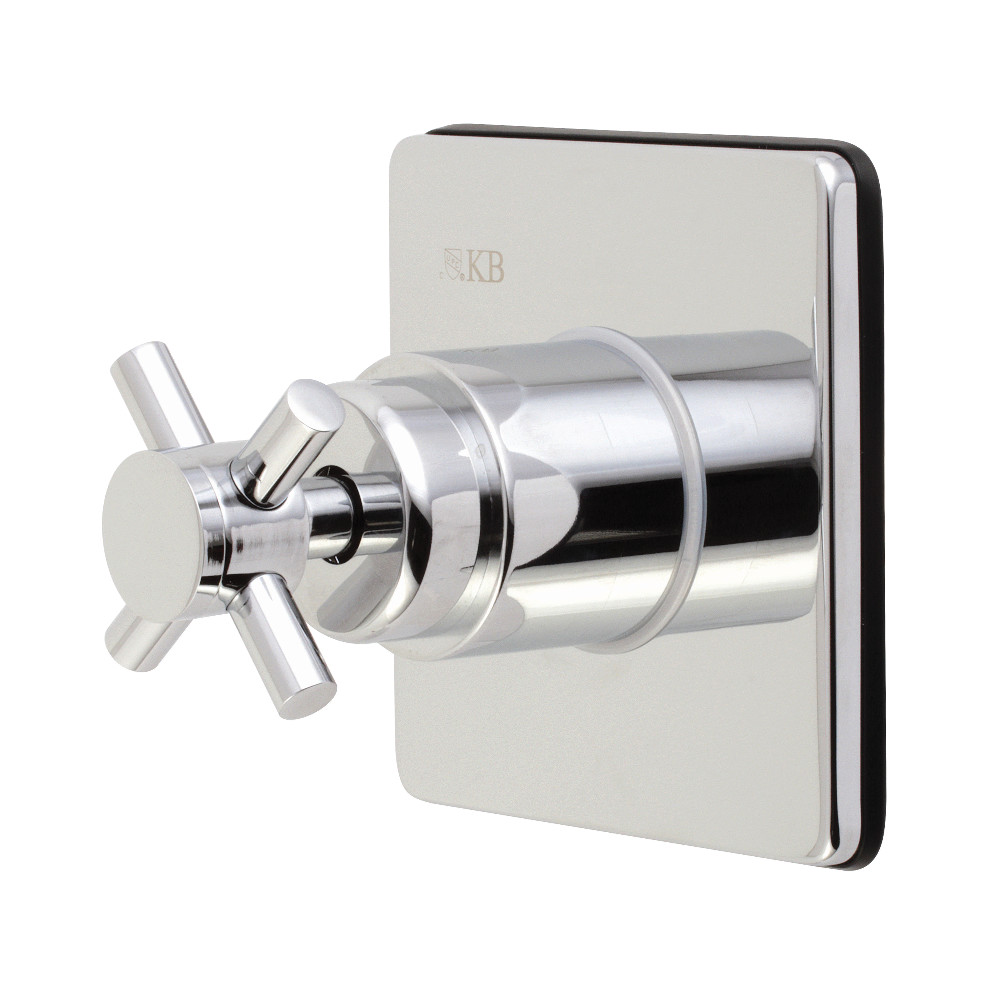 KS3041DX Concord Traditional Single-Handle Three-Way Diverter Valve with Trim Kit, Polished Chrome