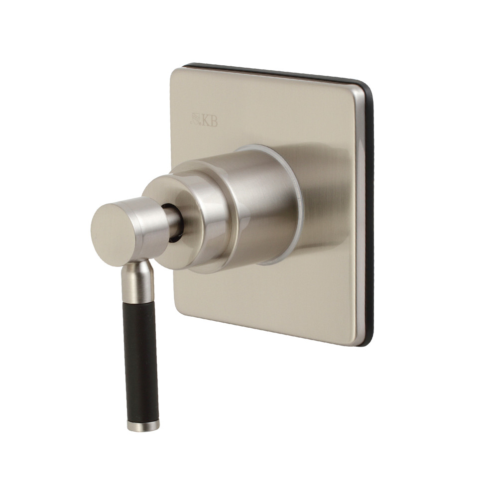 KS3048DKL Concord Three-Way Diverter Valve with Single Handle & Square Plate, Brushed Nickel