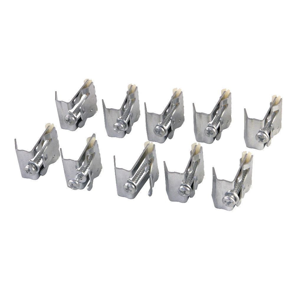 KDSHDWR10 Mounting Clips for Stainless Steel Sink, Silver