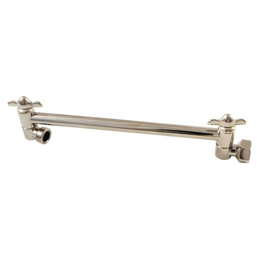 K153A6PN 10 in. High-Low Shower Arm Adjustable, Polished Nickel