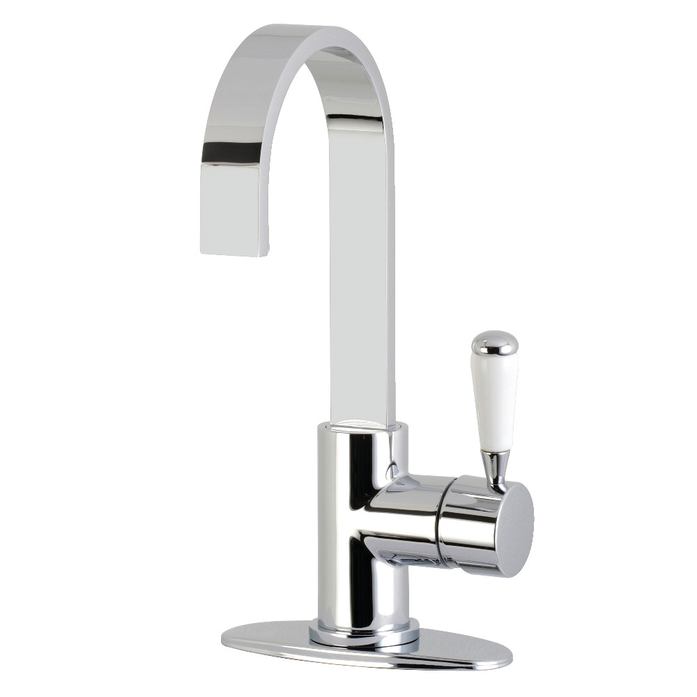 Paris One-Handle 1-Hole Deck Mounted Bar Faucet, Polished Chrome -  FurnOrama, FU3015478