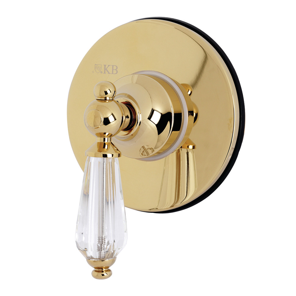 KS3032WLL Single-Handle 3-Way Diverter Valve with Trim Kit, Polished Brass