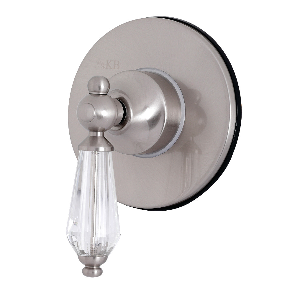 KS3038WLL Single-Handle 3-Way Diverter Valve with Trim Kit, Brushed Nickel