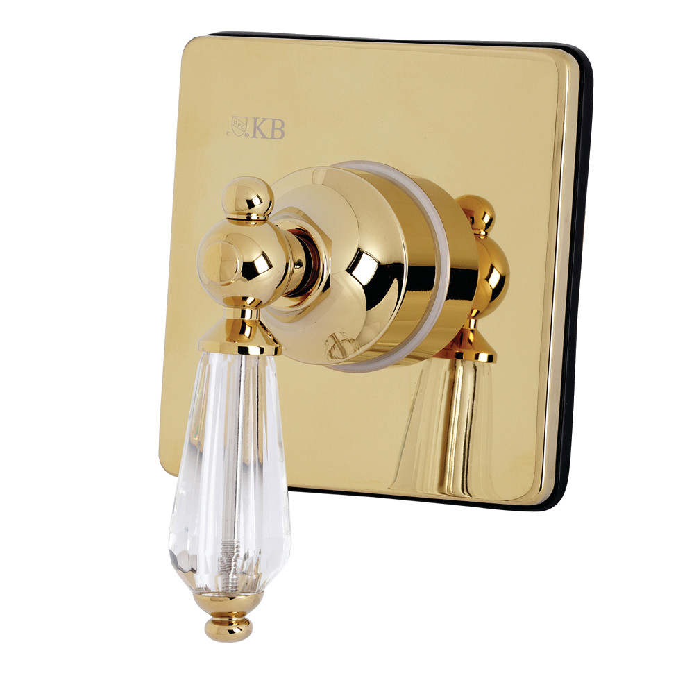 KS3042WLL Single-Handle 3-Way Diverter Valve with Trim Kit, Polished Brass