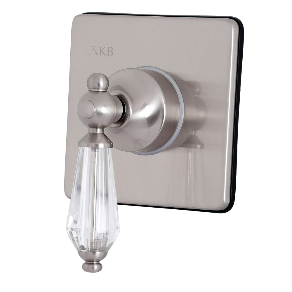 KS3048WLL Single-Handle 3-Way Diverter Valve with Trim Kit, Brushed Nickel
