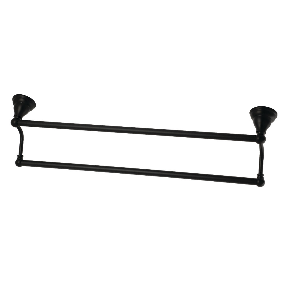 BA5563MB 24 in. Royale Dual Towel Bar, Matte Black
