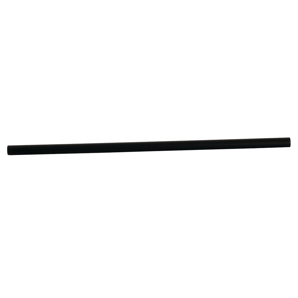 18 in. x 0.625 in. OD Towel Bar Only, Matte Black