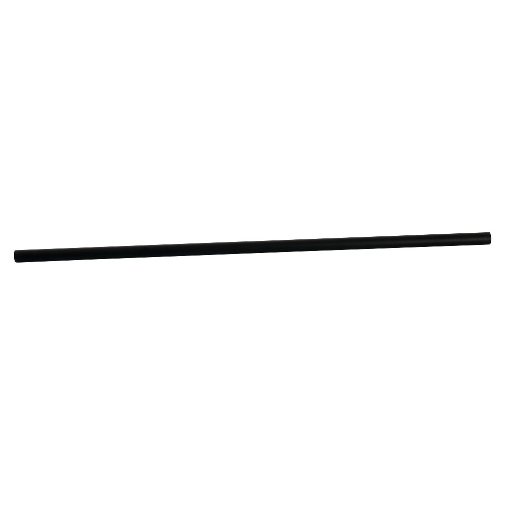 24 in. x 0.625 in. OD Towel Bar Only, Matte Black