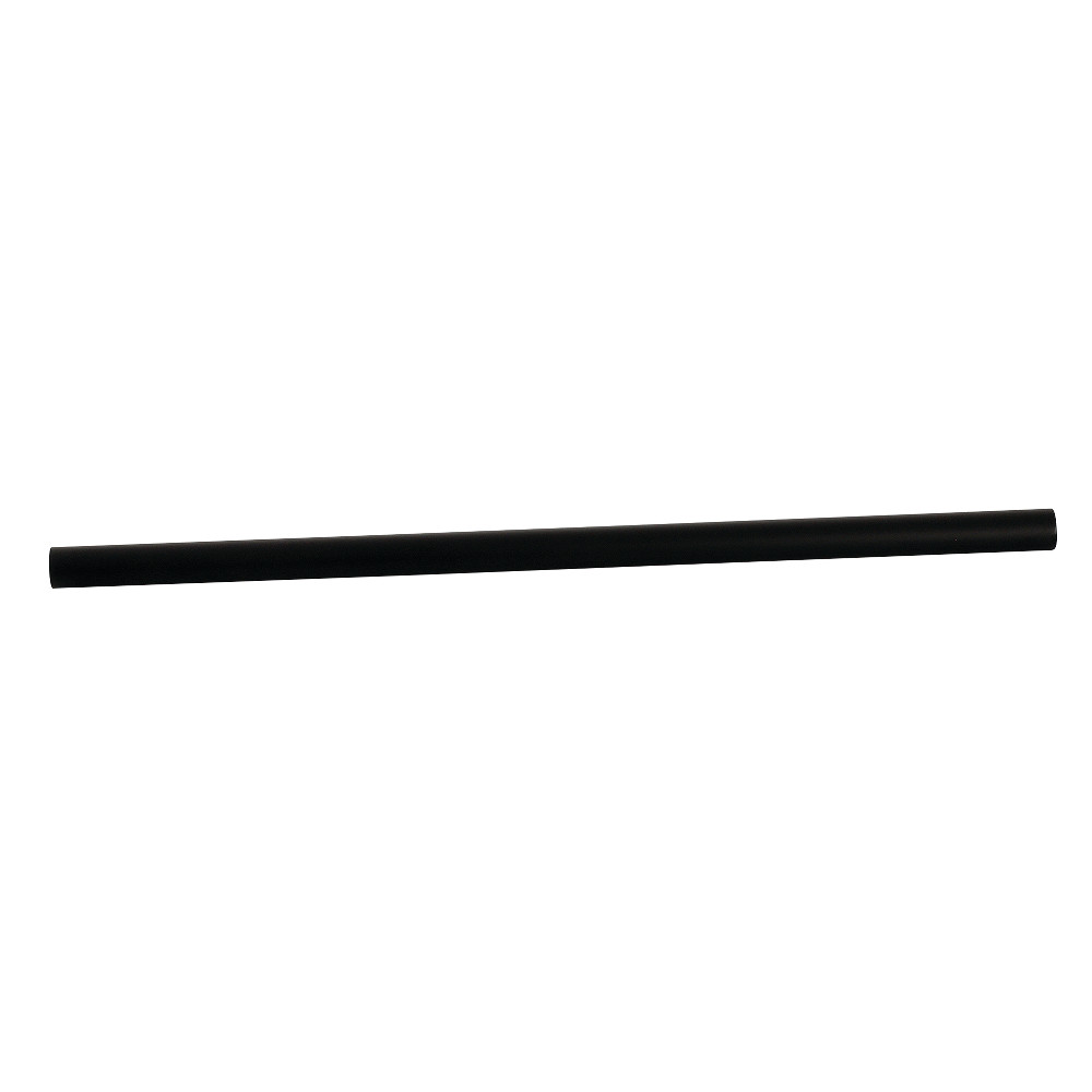 18 in. x 0.75 in. OD Towel Bar Only, Matte Black