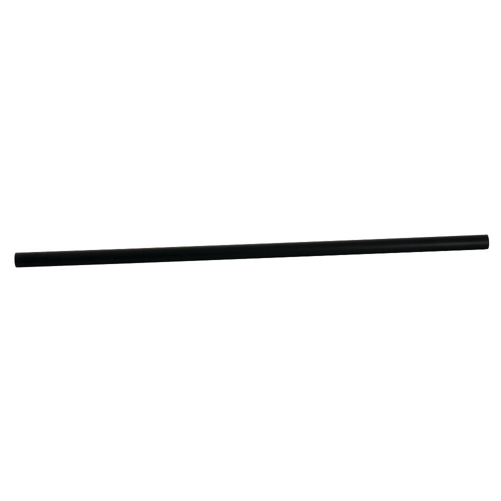 24 in. x 0.75 in. OD Towel Bar Only, Matte Black