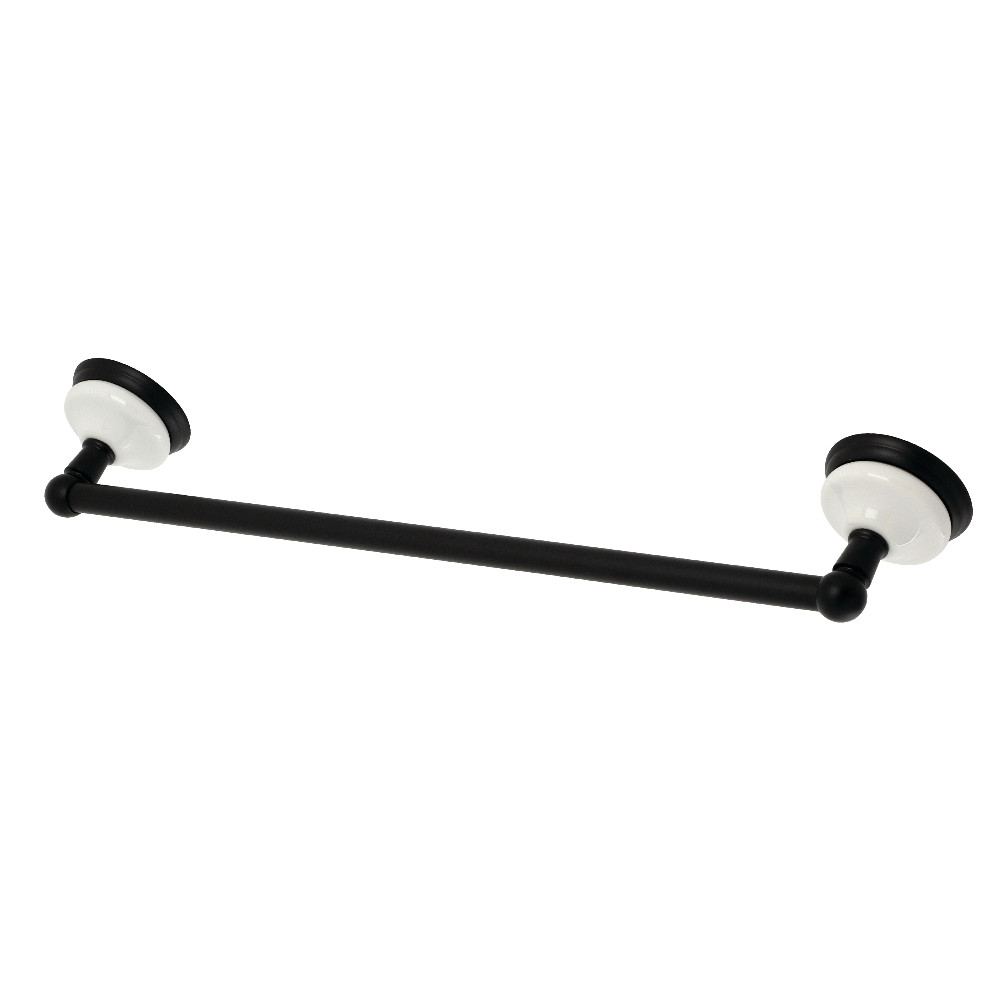 BA1112MB 18 in. Victorian Towel Bar, Matte Black