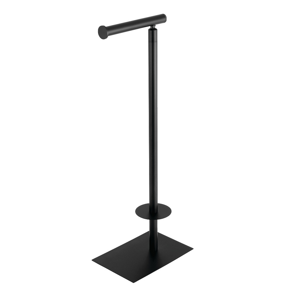 Claremont Freestanding Toilet Paper Stand, Matte Black