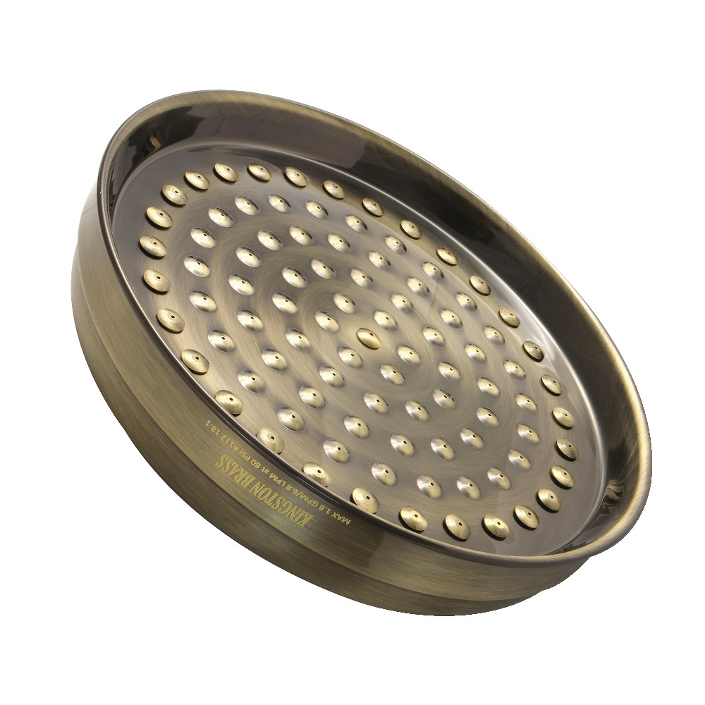 Picture of Kingston Brass K124A3 8 in. Victorian OD Raindrop Shower Head with 91 Water Channels, Antique Brass