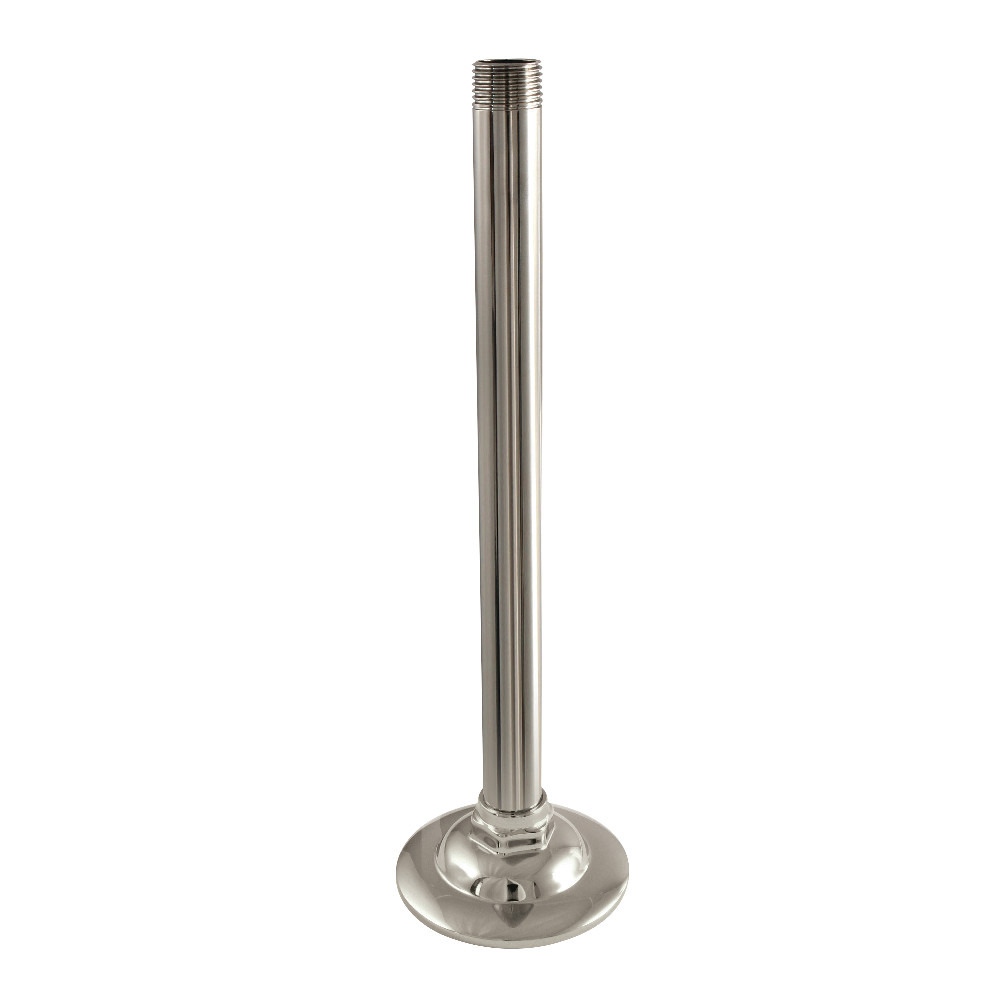 Kingston Brass Trimscape 10 in. Raindrop Shower Arm, Polished Nickel